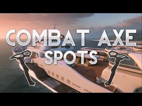 Hijacked Combat Axe Spots (Tomahawk Spots) | Search & Destroy/Domination | Black Ops 2