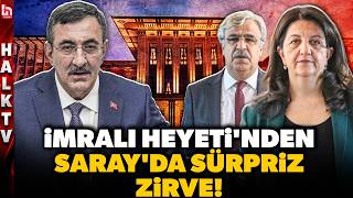 SON DAKİKA! 'SÜREÇ'TE DÜĞMEYE BASILIYOR! İmralı heyetinden Erdoğan'ın yardımcısına kritik ziyaret!