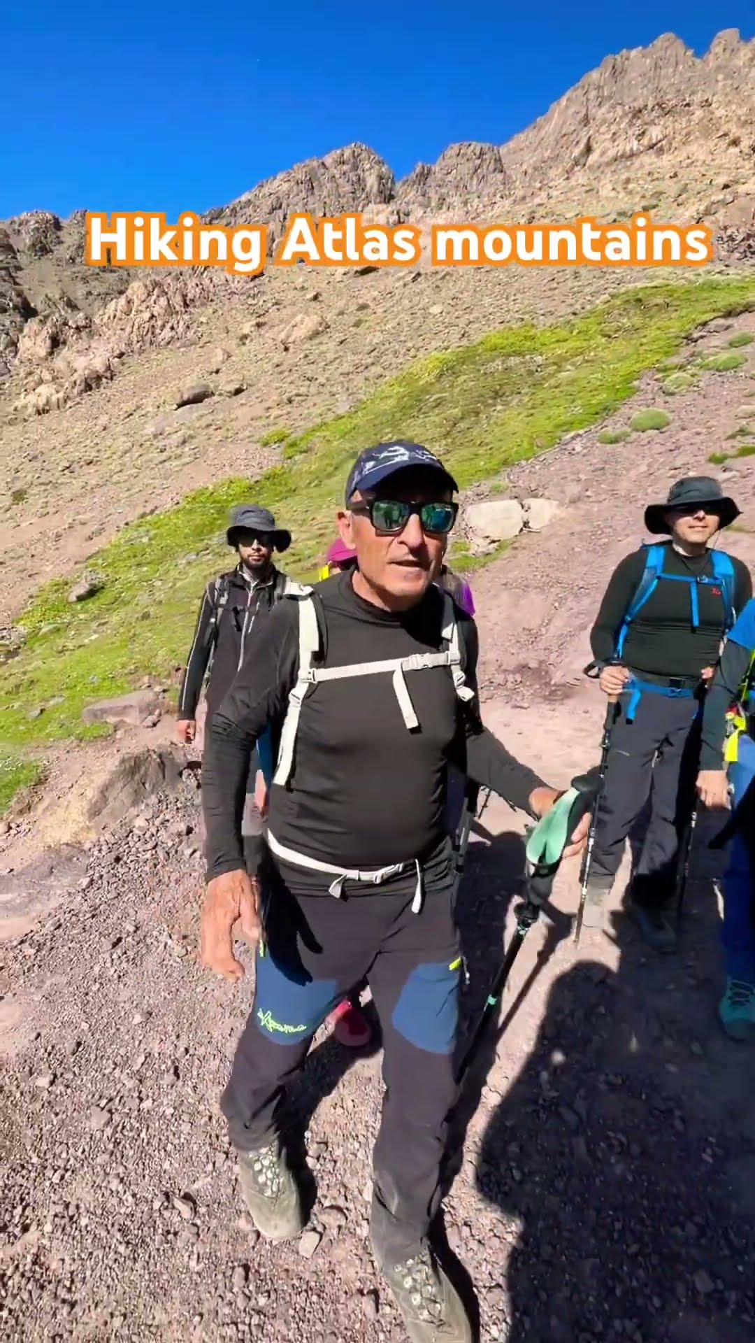 Hiking Atlas Mountains #atlasmountains #morocco #holiday #trek #hiking #travel