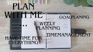 Lets plan the first week of October | make time for everything | how to plan your goals