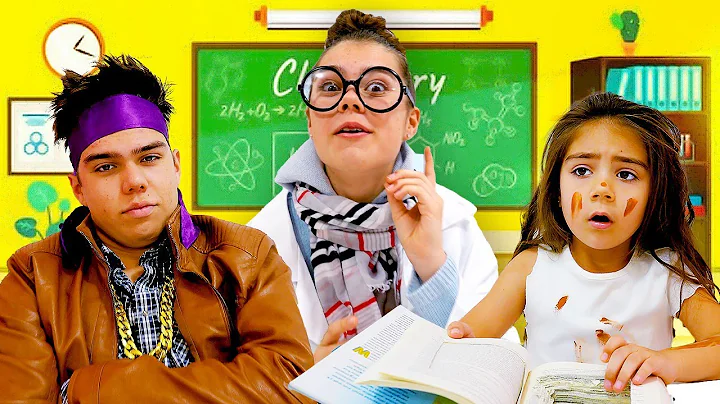 School friends of Mia and Nastya - rules of conduct for children at school | Nastya Artem Mia