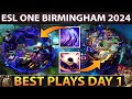 Dota 2 best plays of esl one birmingham 2024  day 1