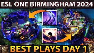 Dota 2 Best Plays of ESL One Birmingham 2024  Day 1