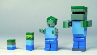 How To Build Lego Minecraft Zombie