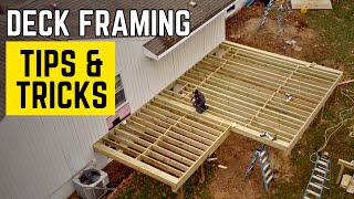 How To Frame A Deck  Tips For Efficient Building