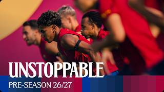 LAMINE YAMAL LIGHTS UP TRAINING FC Barcelona
