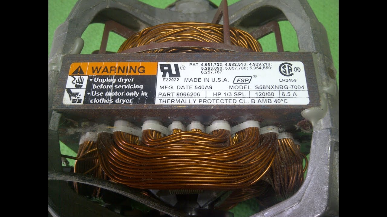 Motor RJ modelo S58NXNBG 7004 / Identificação = RJ E 22922 - YouTube