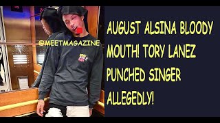August Alsina says Tory Lanez PUNCHED him! Did not beat him in fair fight! #augustalsina #torylanez