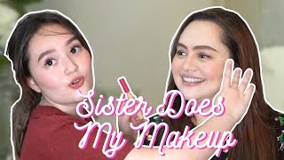 Sister Tag: Mika Does My Make Up | Angelika Dela Cruz