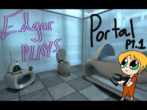 Edgar plays Portal 1