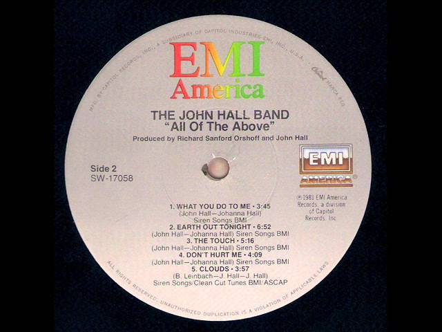 洋楽 JOHN HALL John Hall Band - What You Do To Me (1981) - YouTube