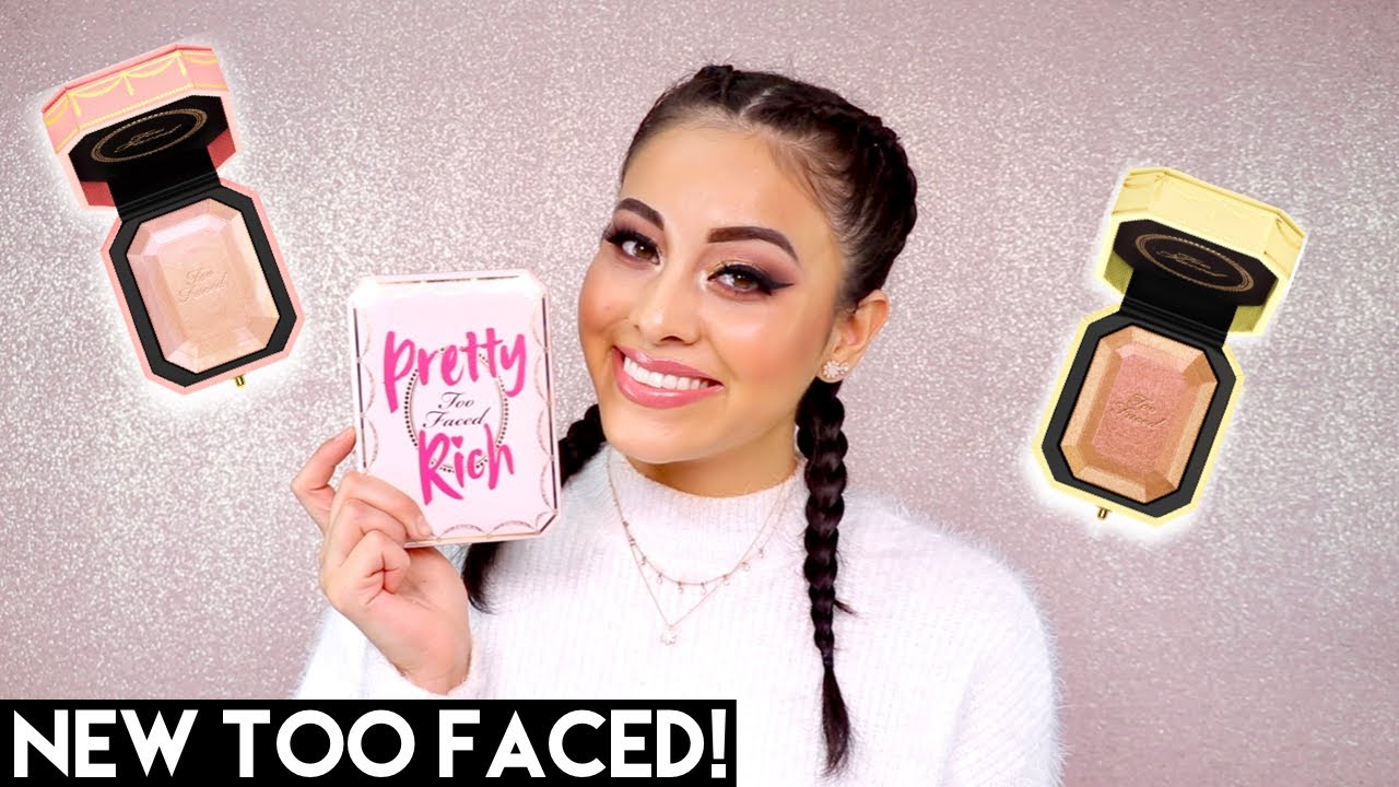 TOO FACED PRETTY RICH COLLECTION REVIEW!!! | TRY ON STYLE
