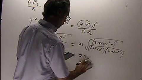 HARC Physics, Module 7, Lecture, Part 4 of 4 - Uniform Circular Motion and Gravity