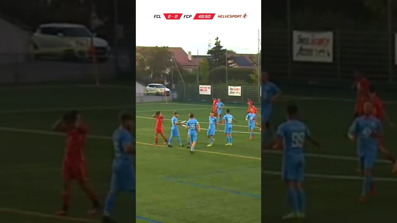 Sublime coup-franc | FC Prangins-Sport | Maxime Renault
