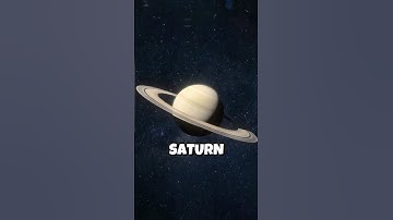 Saturn Is So Light… It Could Float in Water 🌊🪐
