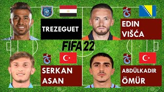 Trezeguet Vs Trabzonspor Rm Edin Višća,Serkan Asan,Abdülkadir Ömür - Fifa 22 Comparison