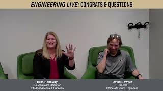 Engineering Live: Congrats & Questions