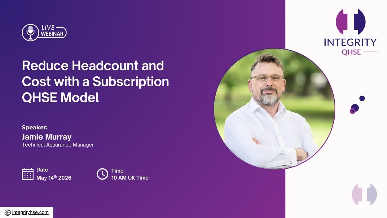 Reduce Headcount and Cost with a Subscription QHSE Model