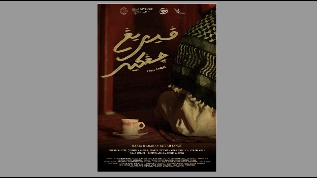 KARVITER 24 - PIRING CANGKIR KOLEJ KEDIAMAN PERTAMA