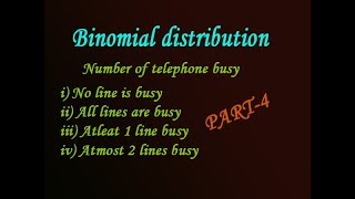 Probability of Binomial distribution explain in easy steps good example(PART-4)