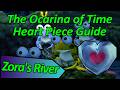 Zora's River Heart Pieces - The Legend of Zelda: Ocarina of Time Heart Piece Guide