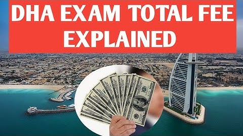 DHA Prometric Exam Total Fee - Dataflow+Exam Fee