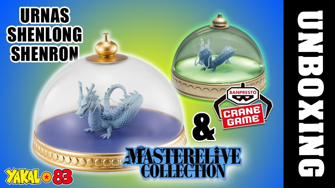 SHENRON & SHENLONG - DRAGON BALL EX - TEMPLE ABOVE THE CLOUDS - MASTERLIVE & BANPRESTO - UNBOXING