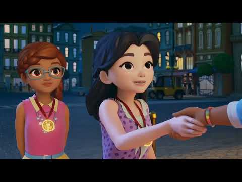 LEGO Friends Girls on a Mission Save the Bay Season 2 Episode 26 End Scene Mini Mia x River Moment