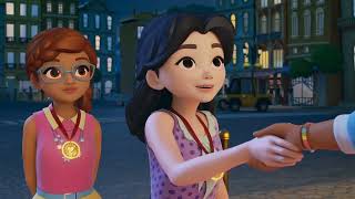 LEGO Friends Girls on a Mission Save the Bay Season 2 Episode 26 End Scene Mini Mia x River Moment