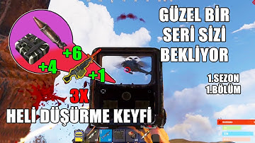 RUST 3X HELİ DÜŞÜRME KEYFİ İYİ LOOT ÇIKTI B:1 - RUST TÜRKÇE - RUST PVP - RUST RAİD