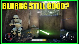 Star Wars Battlefront 2 - Testing the nerfed Blurrg! Is it still good Yoda/Vader gameplay (2 games)
