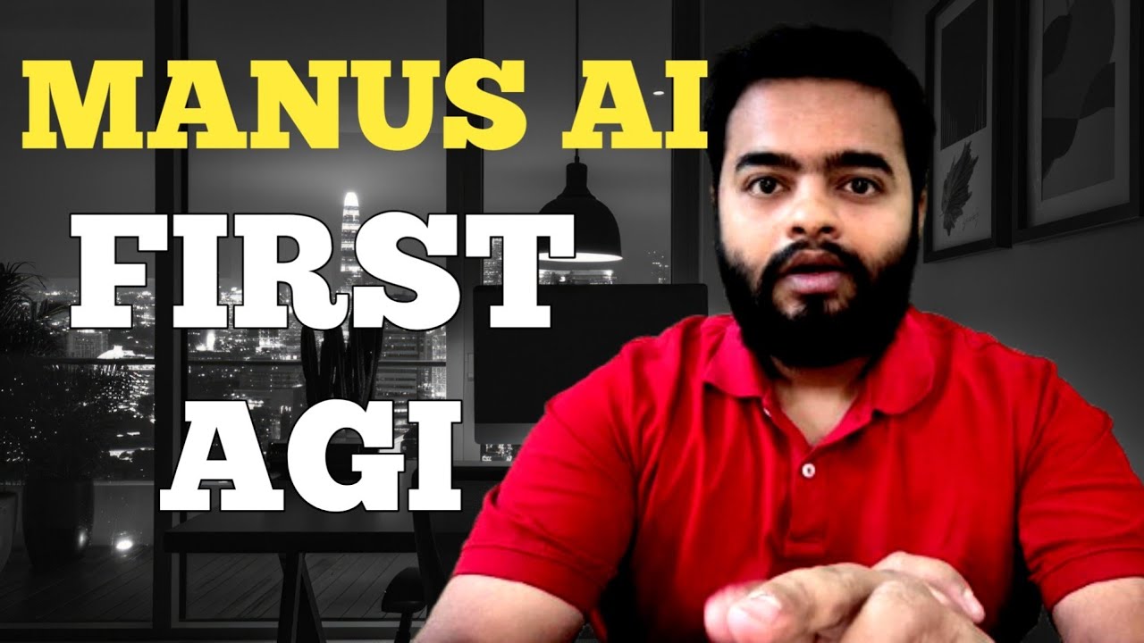 Manus AI - Worlds 1st General AI Agent - YouTube