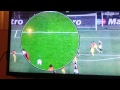 Milan first goal vs Barcelona is a correct goal... no handball on Zapata