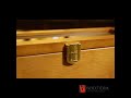vintage wood watch jewelry case big pilow storage organizer display box