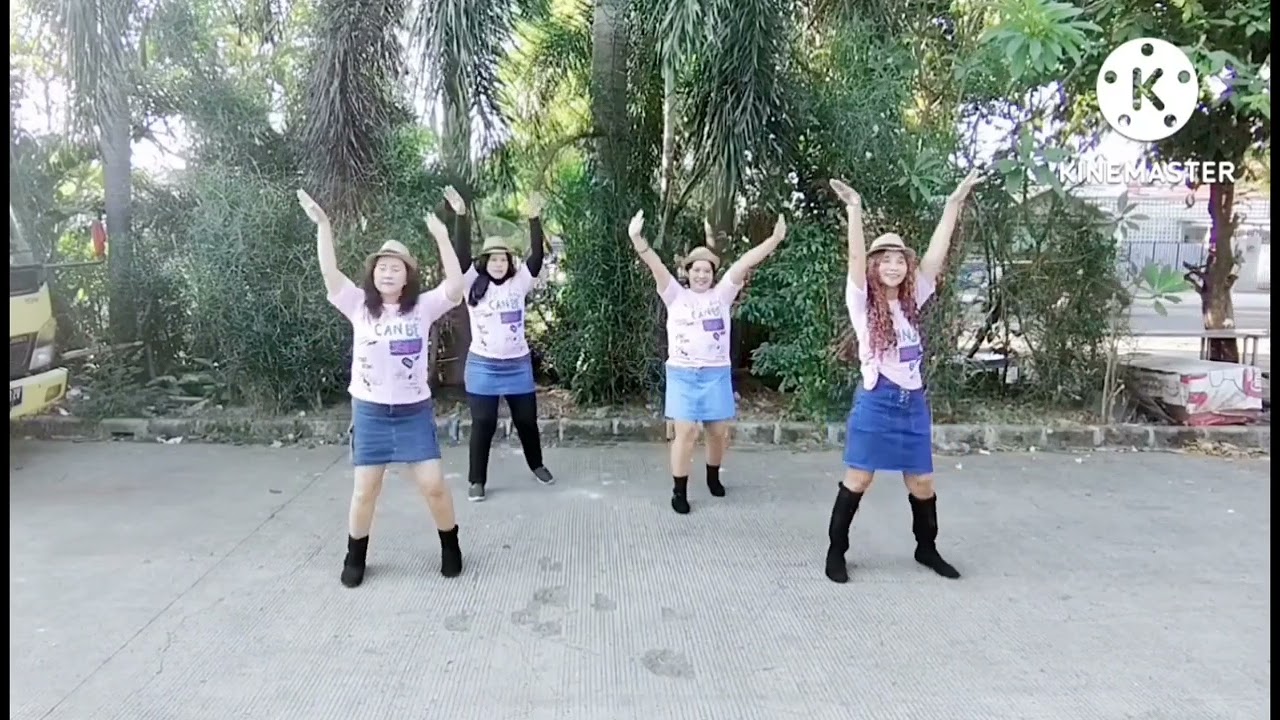 RAM PAM PAM EZ ll High beginner line dance ll Choreographer: YULI SUCIPTO \u0026 SHANTY DIMAS