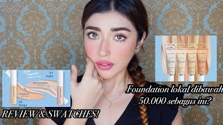 REVIEW LENGKAP WARDAH LIGHTENING LIQUID FOUNDATION & CONCEALER | MURAH & BAGUS??