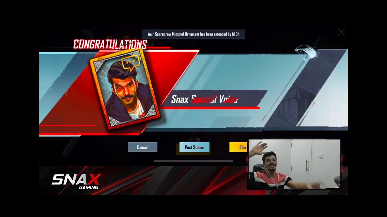 SNAX VOICE PACK CRATE OPENING 660 UC | BHUVAN YT | #snaxgaming # ...