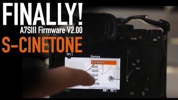 S-Cinetone Update for Sony A7Siii - How to update your Firmware || #A7Siii #firmware