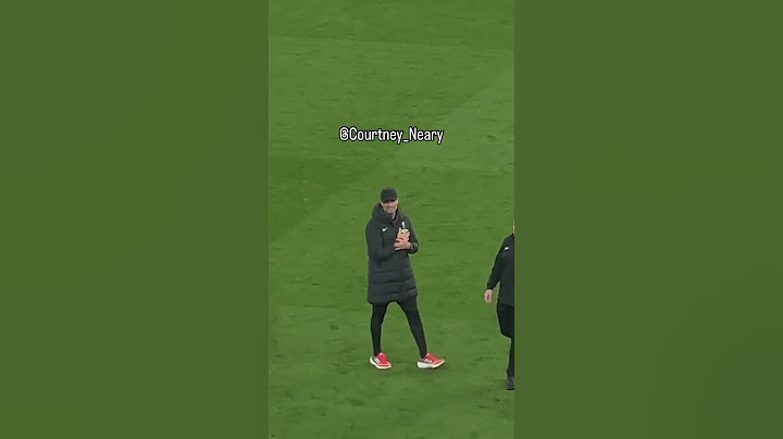 Jurgen Klopp showing his love and appreciation one last time to the travelling Kop! #lfc #klopp