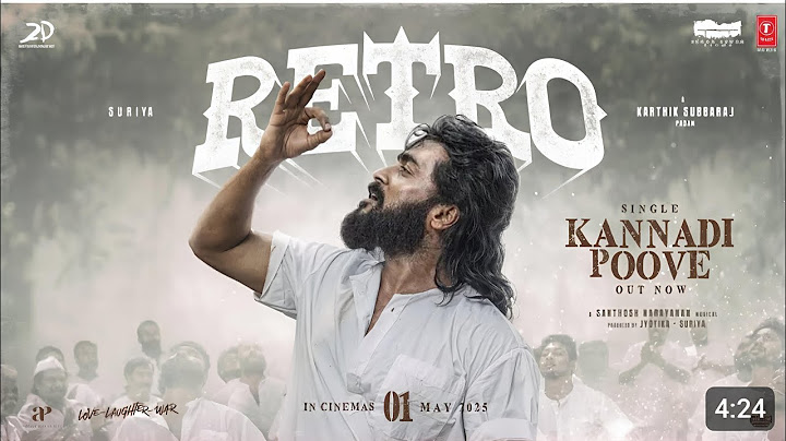 Kannadi Poove Lyrical Video - RETRO | Suriya | Karthik Subbaraj | Aravind AK