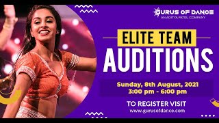 ELITE TEAM AUDITIONS ELITE TEAM AUDITIONS