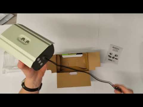 Камера відеоспостереження для магазинів будинку не вимагає підключення інших пристроїв безпеки, видео 1