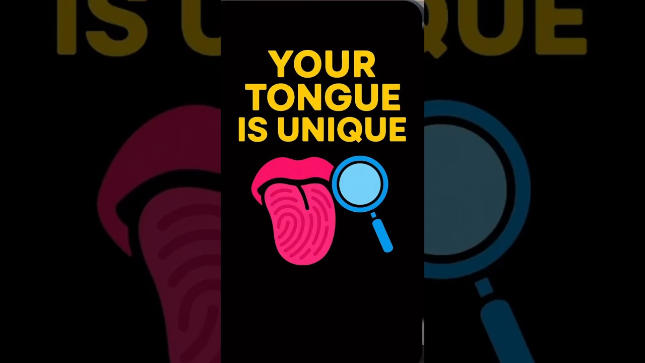 YOUR TONGUE Is Unique 👅 