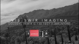 SWIR imaging with Goldeye G-130  - Driving in Southern California