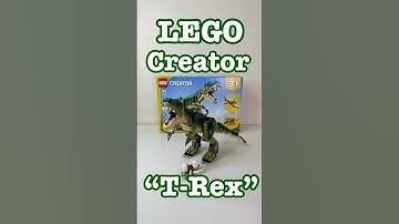 LEGO Creator T-Rex Set (31151) #lego #satisfying #legoset #dinosaur #like #fyp #share #shorts #legos