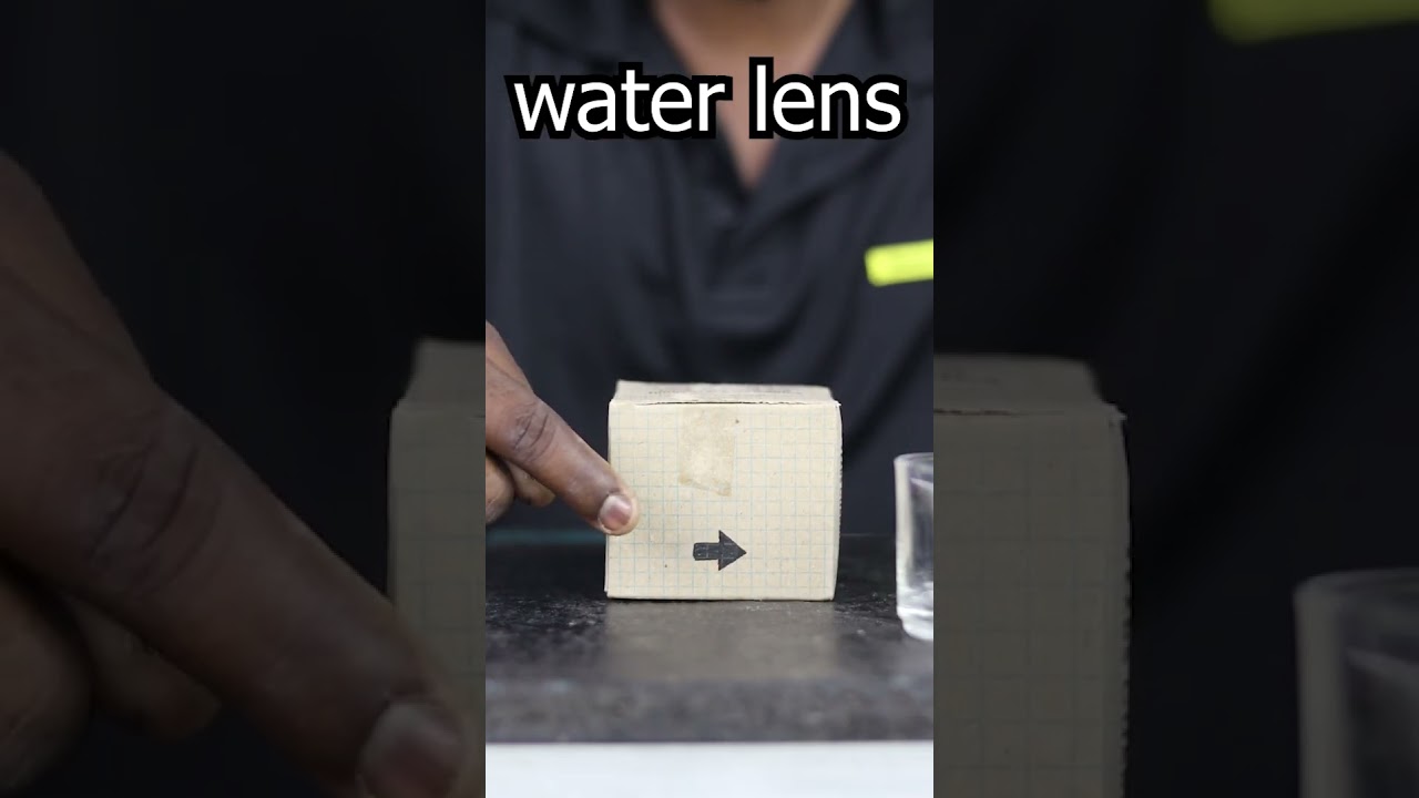 water lens experiment
