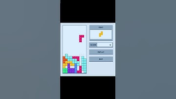 Tetris game in Java