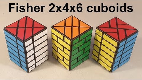 Fisher 2x4x6 cuboid puzzles now available
