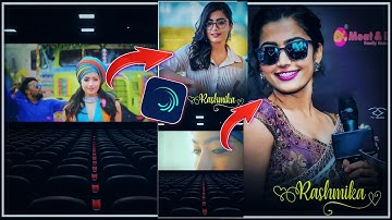 Param Sundari Dj Song Video Editing In Alight Motion || Rashmika Mandanna Status Editing ||