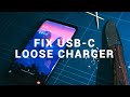 Fix loose and non charging USB C port with this simple guide!